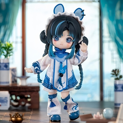 现货NAGI兽仔异色云墟记MJD系列关节可动人偶12分BJD娃盲盒可爱礼