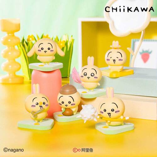 新品MINISO名创优品CHIIKAWA乌萨奇纯享手办可爱潮玩盲盒摆件礼物