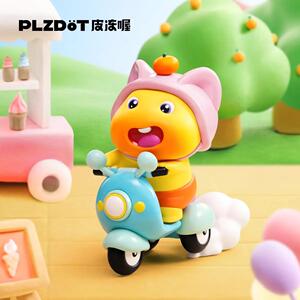 正品PLZDOT小水豚噜噜的生活糖豆罐潮玩盲盒摆件模型周边可爱礼物
