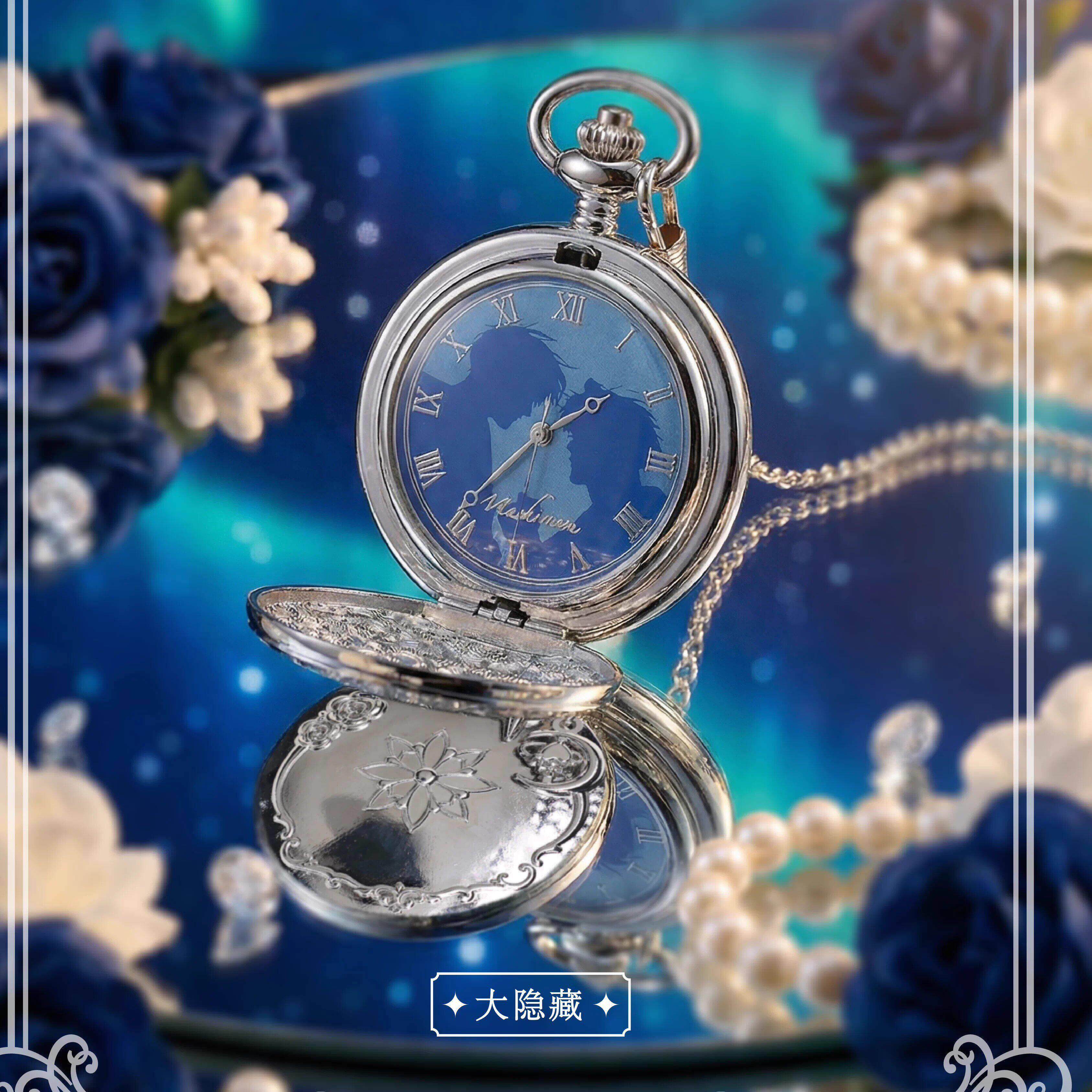 新品原谷动漫小蘑菇暮色诗篇系列手表潮玩盲盒周边腕表摆件礼物