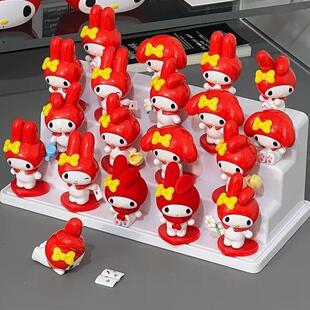 【现货】TOPTOY三丽鸥美乐蒂经典MINI萌粒系列磁吸手办摆件盲盒礼