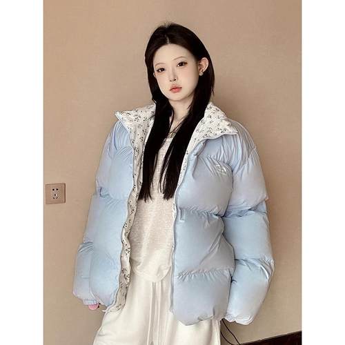 2024秋冬新款情侣刺绣棉衣