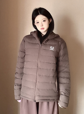 LKSTORE LKOD2024秋冬新款棉服印花羚羊保暖宽松夹克棉服显瘦外套