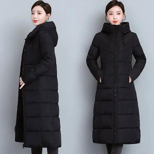 软妹冬季 2025年新款 修身 棉衣女女中长款 棉袄 加厚过膝羽绒棉服韩版