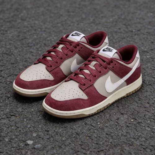 正品耐克Nike Dunk舒适百搭透气休闲复古 红色低帮板鞋IB6399-004