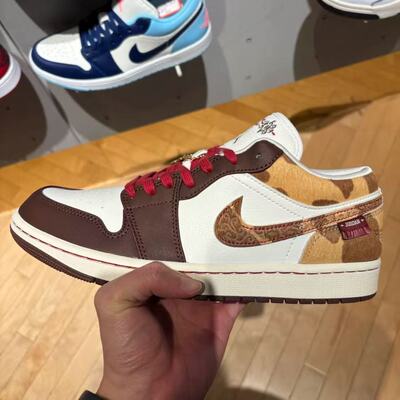 Nike Air Jordan 1耐克专柜正品经典潮流运动休闲鞋低帮板鞋男