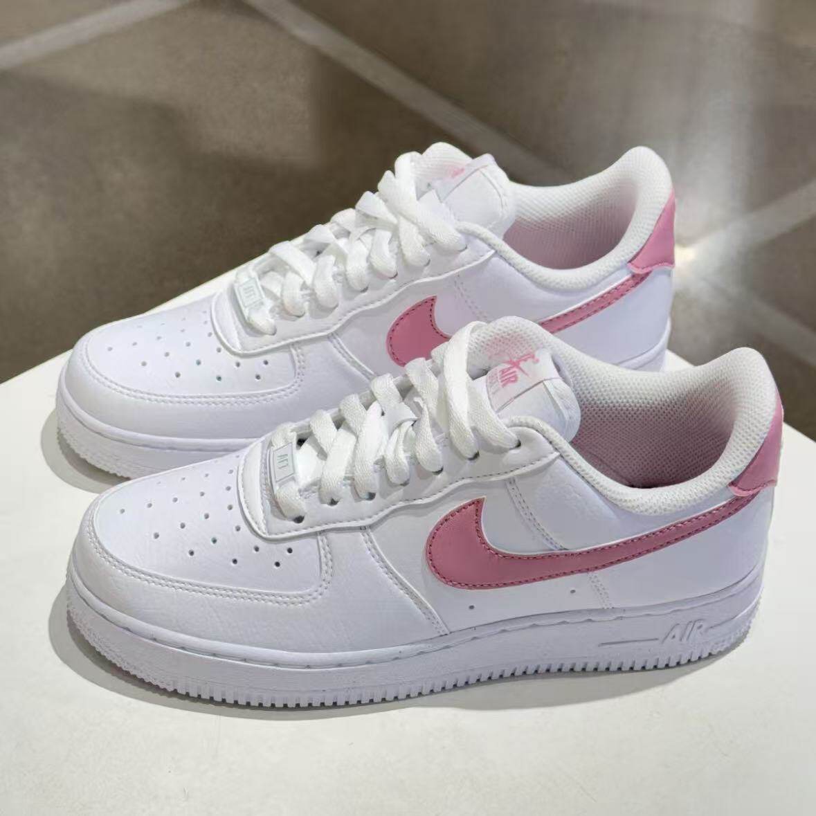 Nike Air Force 1正品耐克空军一号复古板鞋透气低帮休闲女鞋