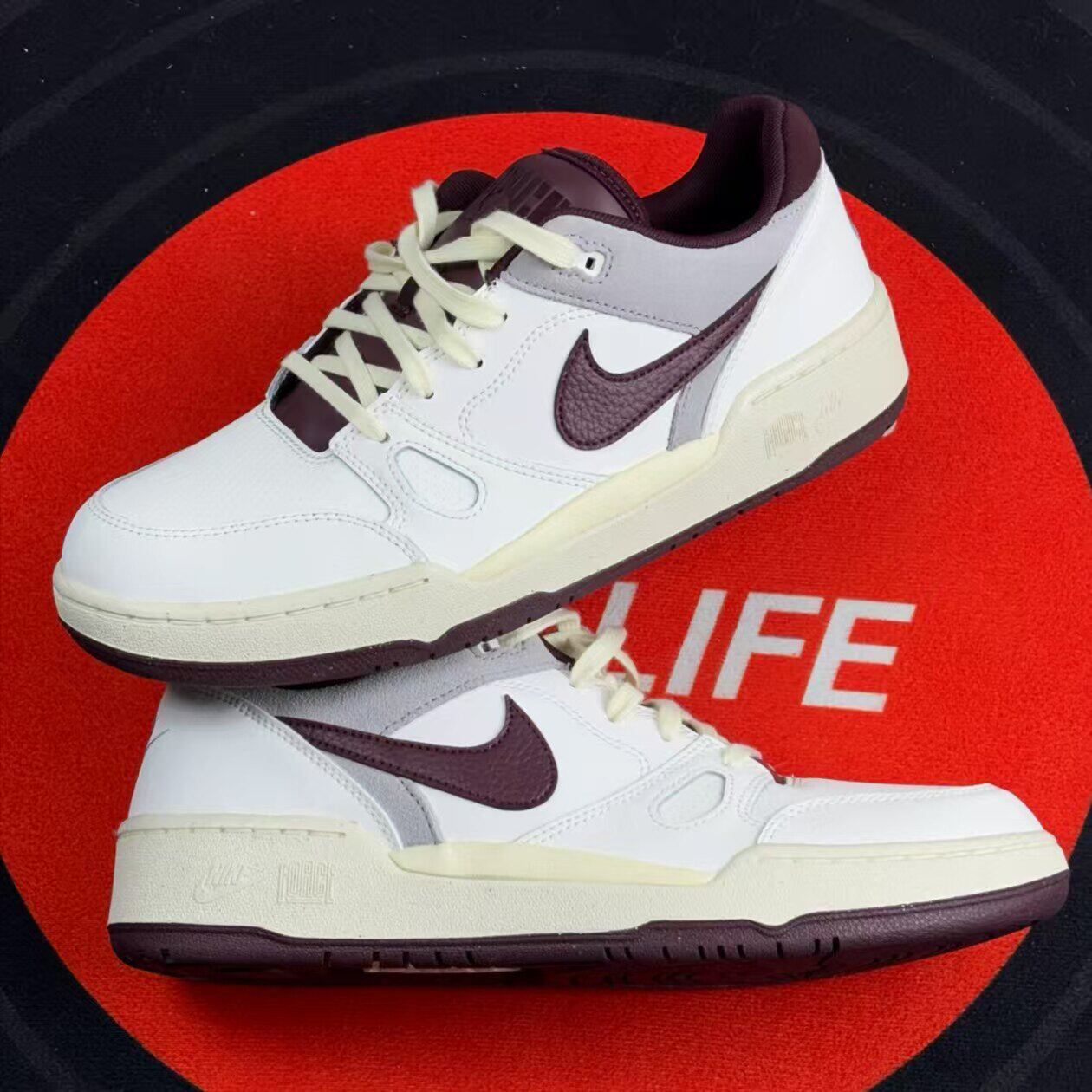 Nike Full Force耐克板鞋 潮流舒适百搭休闲耐磨防滑学院风运动鞋