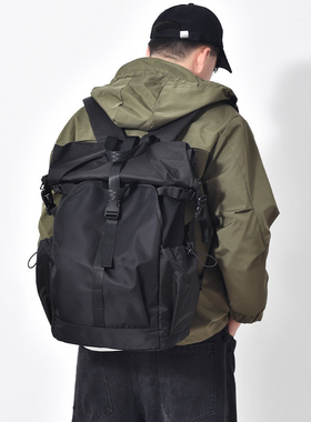 双肩包男士机能旅行运动户外登山骑行大容量背包男大学生电脑书包