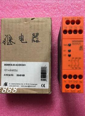 现货 原装正品Dold安全继电器 BG5925.03 订货号0049169