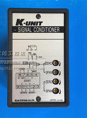 原装日本M-SYSTEM爱模 信号隔离变换器 KWVS-AAA-H 现货
