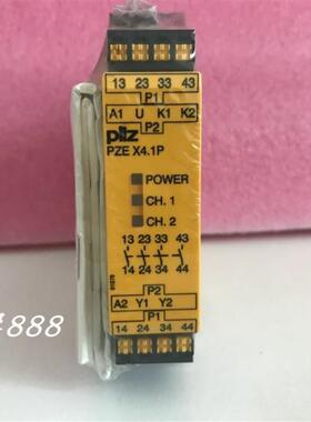 进口Pilz安全继电器 PZE X4.1P C 24VDC 4n/o 现货787587