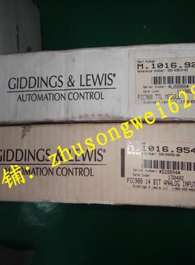 可编程控制器PIC900实物M.1016.9544全新502-04050-00模块
