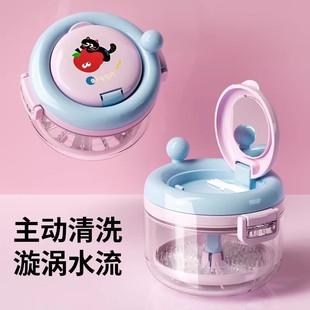 日本牙套收纳盒隐形儿童矫正畸保持器随身清洗盒便携老人假牙盒子