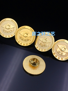 中国人寿导师徽章一到五星司徽胸牌定制定做满99包邮