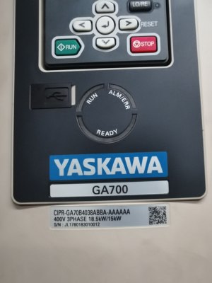 全新原装现货GA700系列安川变频器CIPRGA70B4038ABBA  15kw 400V