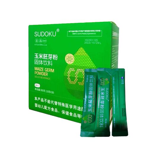 玉米胚芽粉固体饮料低热量膳食纤维食品蛋白未来生物正品sudoku数