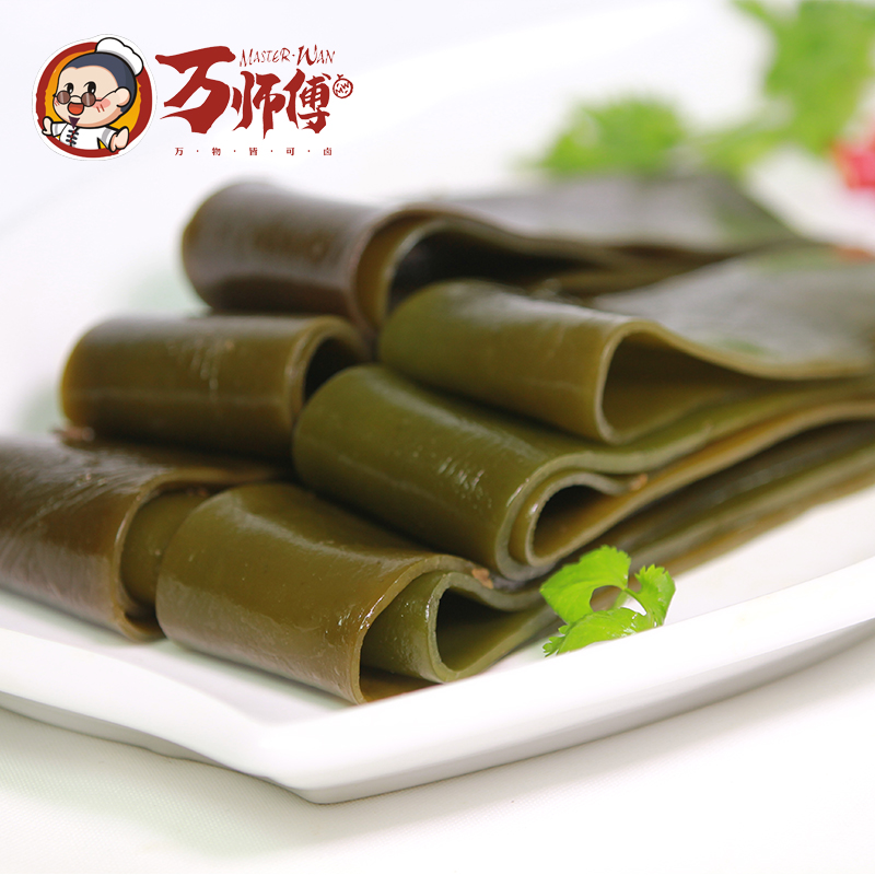 万师傅卤味休闲零食卤味小包装卤海带150g湖北石首特产熟食微辣