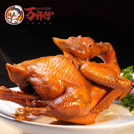 万师傅卤味真空杀菌包装卤鸡零添加湖北石首特产美食熟食零食