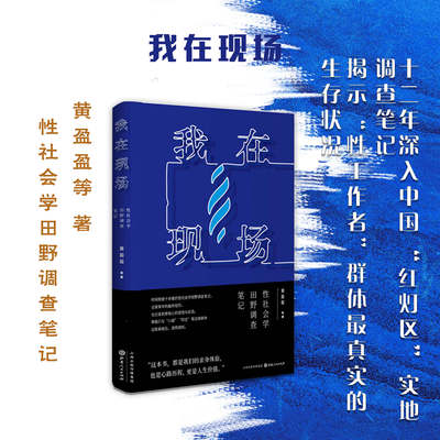 正版包邮 我在现场 性社会学田野调查笔记 黄盈盈 潘绥铭著 中国红灯区深刻 展现性工作者群体真实生存状况 主体建构 参与观察