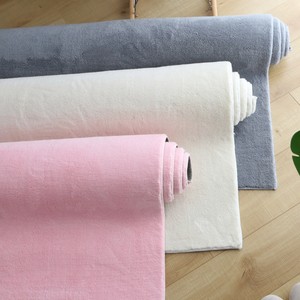 纯色卧室客厅地毯丝韵地毯棉简约