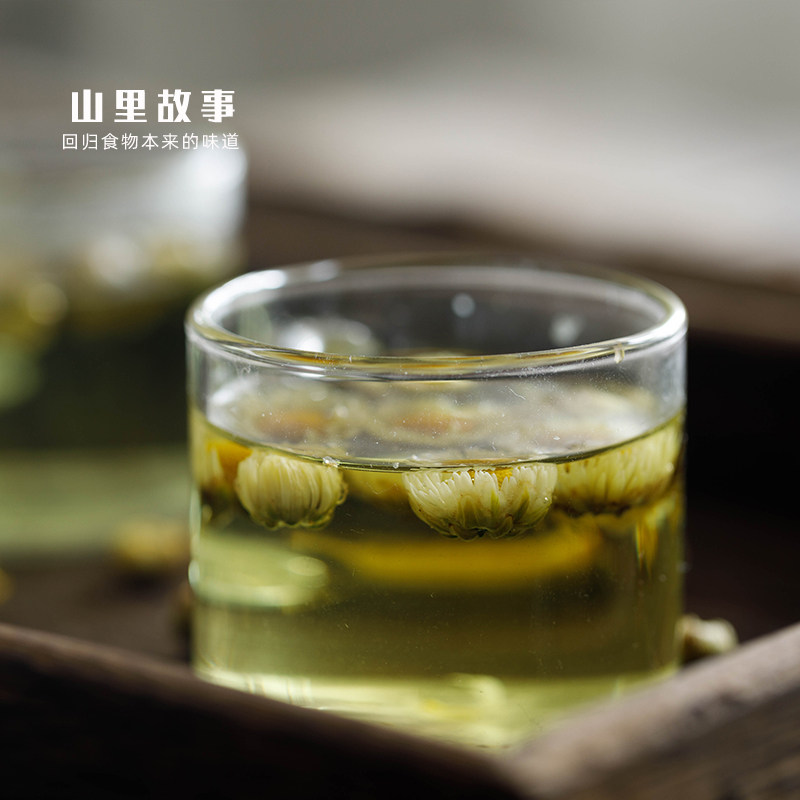 山里故事⊙菊花茶 桐乡胎菊 散装夏季养生茶25克 - 实物图