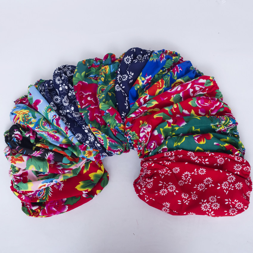 东北大花蓝印花布套袖女ins潮 民族风护袖套纯棉布农家乐厨房护袖,家庭/个人清洁工具,围裙,淘宝优惠券,粉丝福利购,淘宝优惠卷