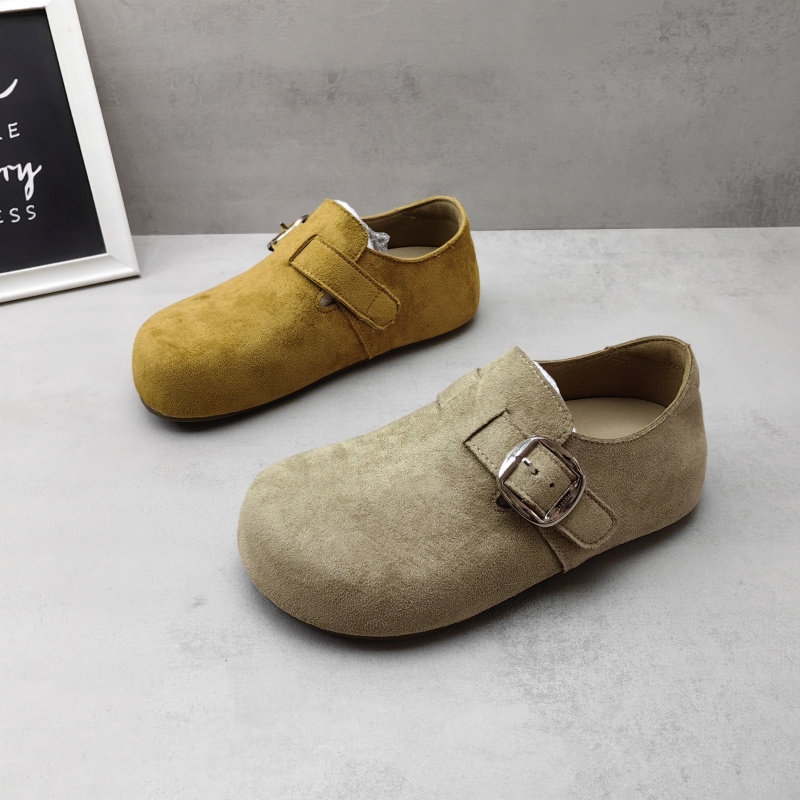 2026春款复古绒面内增高女生防滑勃肯鞋百搭休闲女生单鞋,女鞋,勃肯鞋/软木鞋,淘宝优惠券,粉丝福利购,淘宝优惠卷