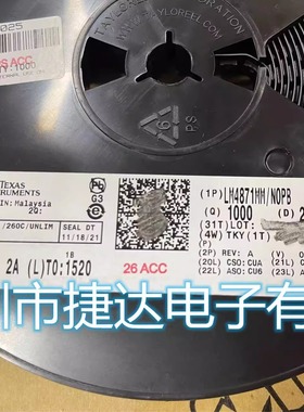 LM4871MM/NOPB  MSOP-8 丝印G71  TI原装进口现货