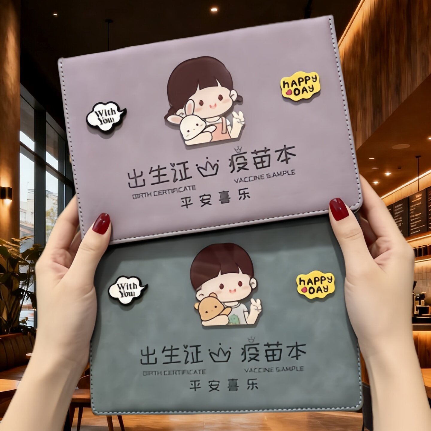 马年出生证保护套2026宝宝医学证明三合一外壳不粘字全国通用证件