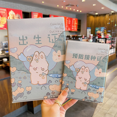 出生证和疫苗本保护套宝宝新生儿