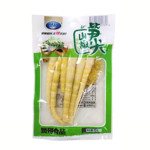 贤哥山椒笋尖零食小吃