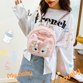 玲娜贝儿书包林琳娜贝尔包包双肩包大脸包大头公仔背包毛绒可爱女