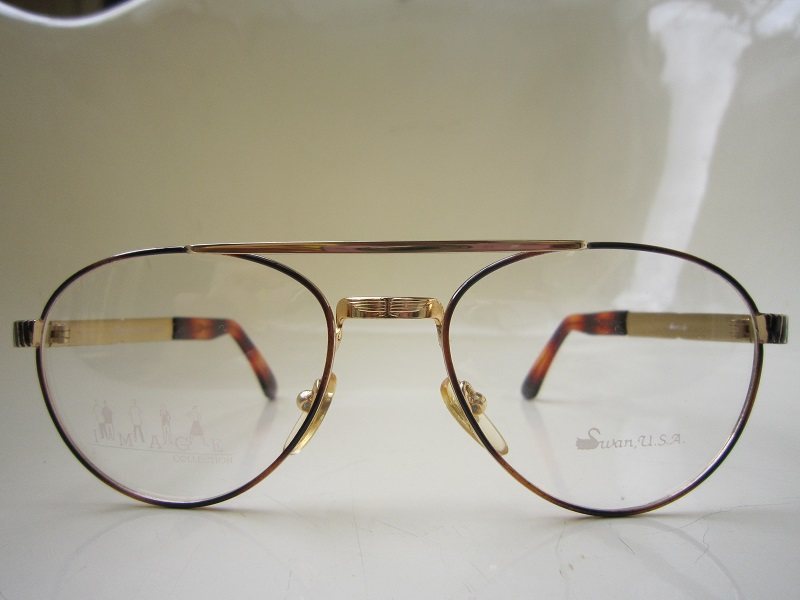 90年代末 SWAN-USA 男 平面镜  眼镜  香港