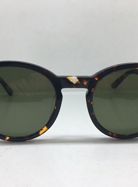 90年代末 BEKINSALE玳瑁色复古板材框太阳镜男女通用墨镜