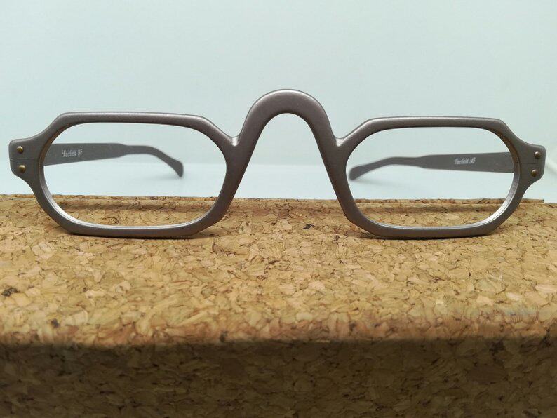 70年代 美国Fairfield铝制 老花眼镜架