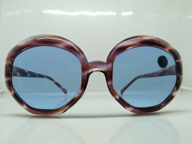 70年代  女个性 复古 太阳镜 大框墨镜