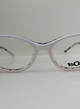 BOZ PLATINE 1318 白色 女 猫眼眼镜 平面镜