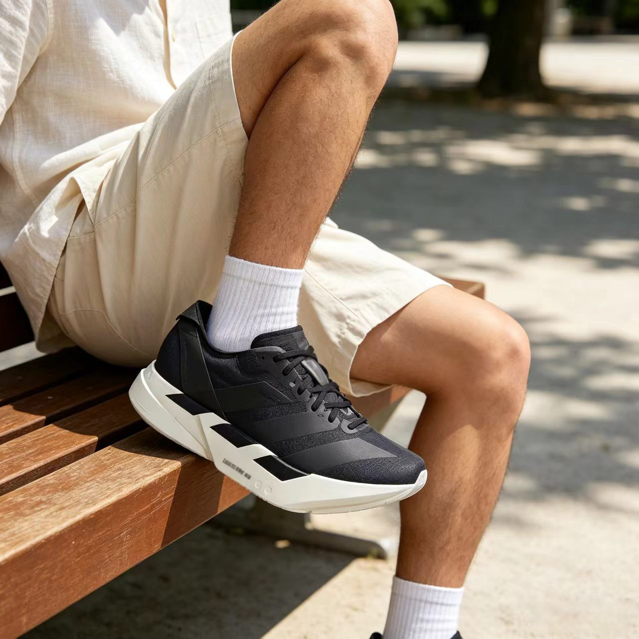 Adidas/阿迪达斯 Adizero Adios Pro 4 马拉松竞速跑步鞋 JR6369
