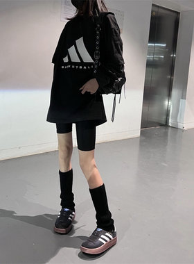 阿迪达斯三叶草一脚蹬面包棉鞋