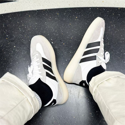 Adidas/阿迪达斯 BARREDA DECODE 果冻T头鞋低帮休闲板鞋 JI2315