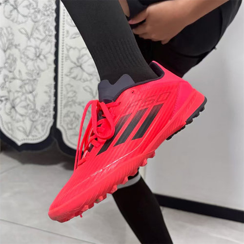 Adidas/阿迪达斯 F50 League 中端TF碎钉 人草 低帮足球鞋 IF1378