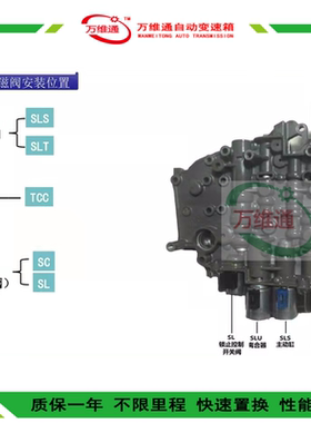 适用于K313ECVT卡罗拉雷凌逸致自动变速箱电磁阀体油路板无极波箱