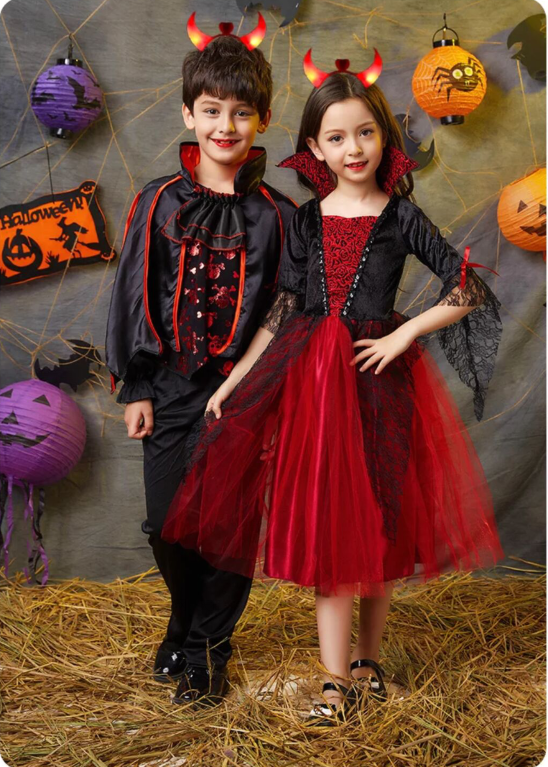万圣节公主女巫吸血鬼斗篷披风