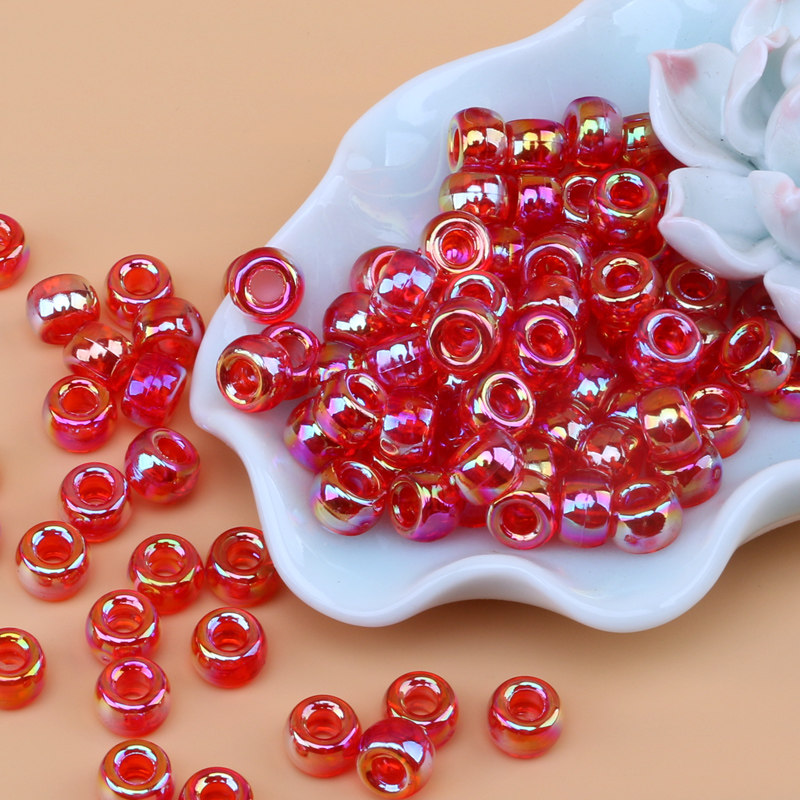 亚克力儿童手链头饰大孔珠