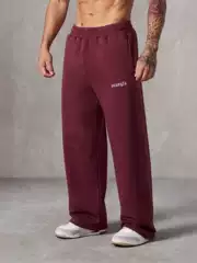 YONGLA Embroidered American New Men's Sports Pants, Slow Running, Muscle Fitness, Straight Leg Casual Pants
