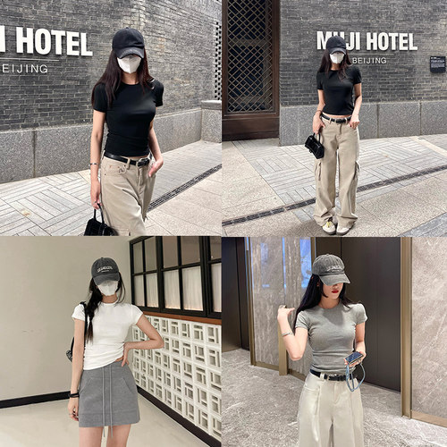 EEWEN小胸友好组正肩女T恤短袖