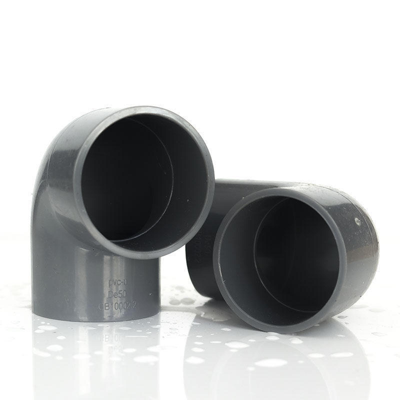 台塑pvc弯头 90度弯头 直角弯头 国标pvc水管配件弯头20 25 50