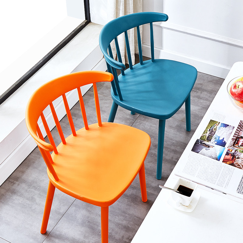 Northern Europe Plastic Lazy man backrest Dining chair thickening household Simplicity leisure time comfortable Negotiate ins Windsor Chairsin the Residential furniture , Class Seats , Chairs , Chair  category - from Buy2taobao.com to provide professional Taobao agent buy service