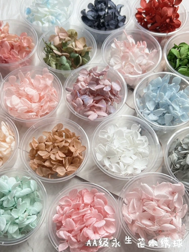 Вечная жизнь цветочный материал DIY Материал пакеты с гидрангейкой